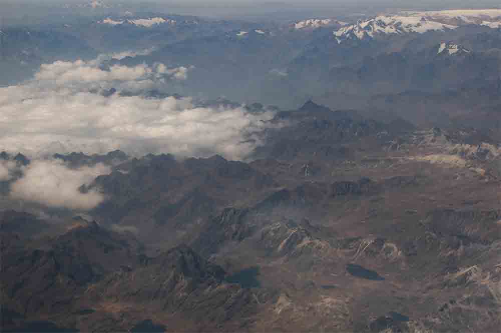 201 - Peru - los Andes, panoramica aerea